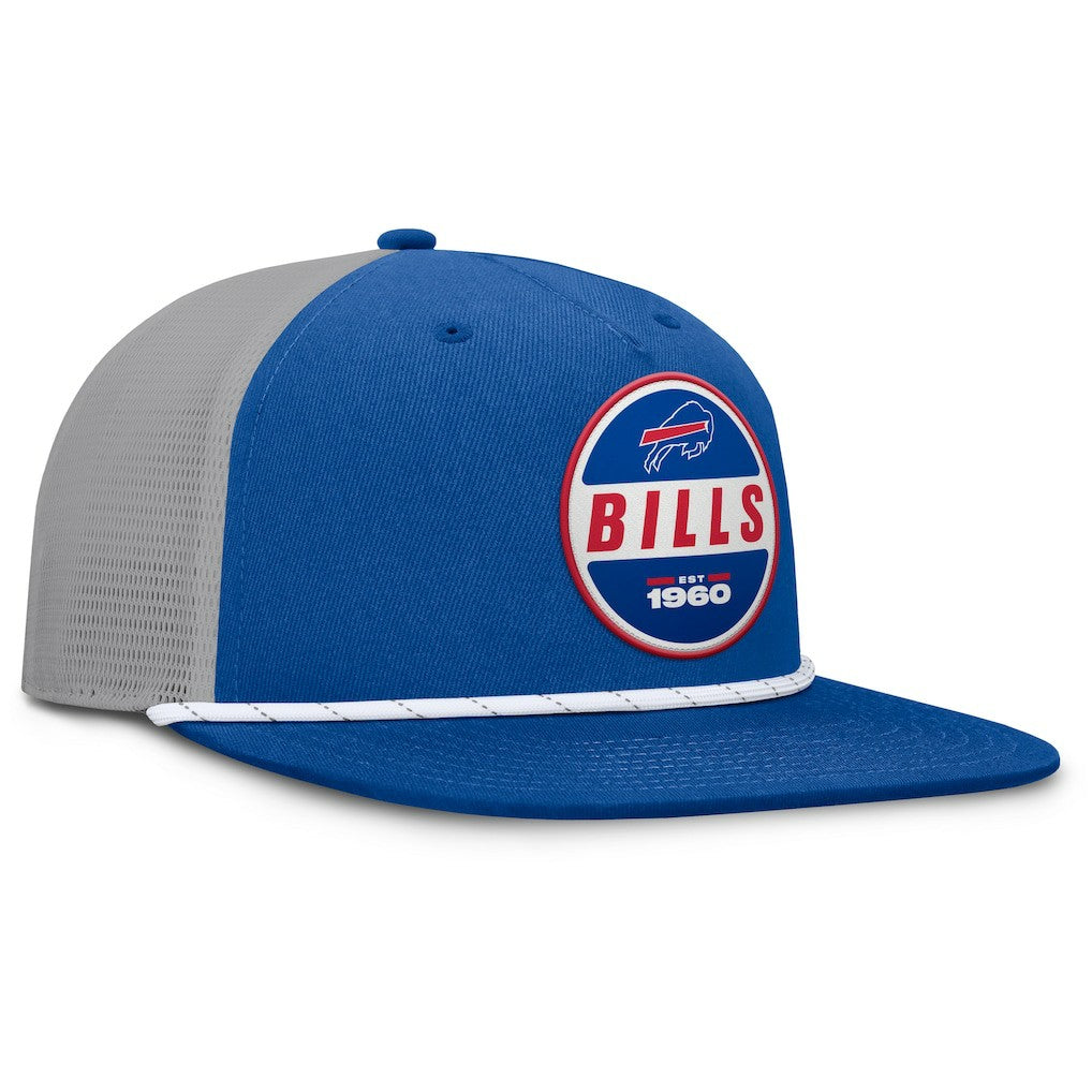 Buffalo Bills Edge Rush Trucker Adjustable Hat - Royal/Gray - Fanatics