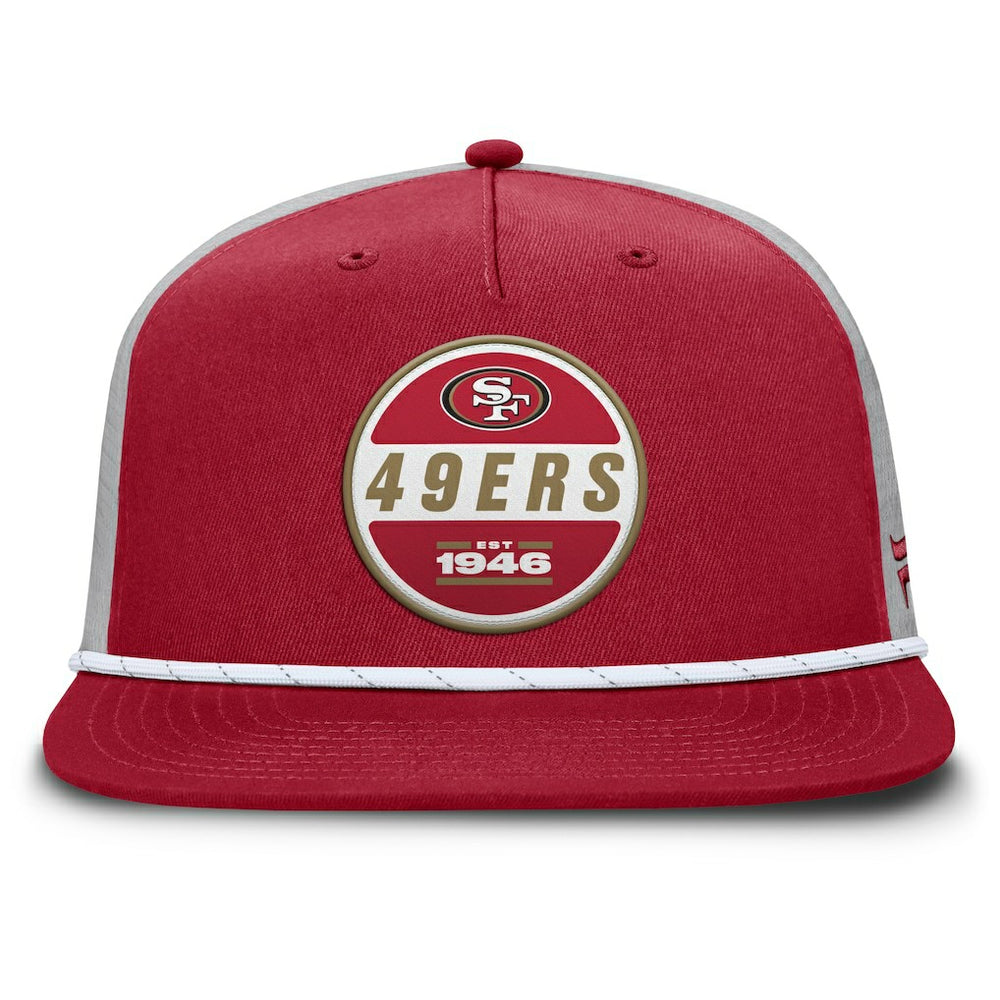 San Francisco 49ers Edge Rush Trucker Adjustable Hat - Scarlet/Gray - Fanatics