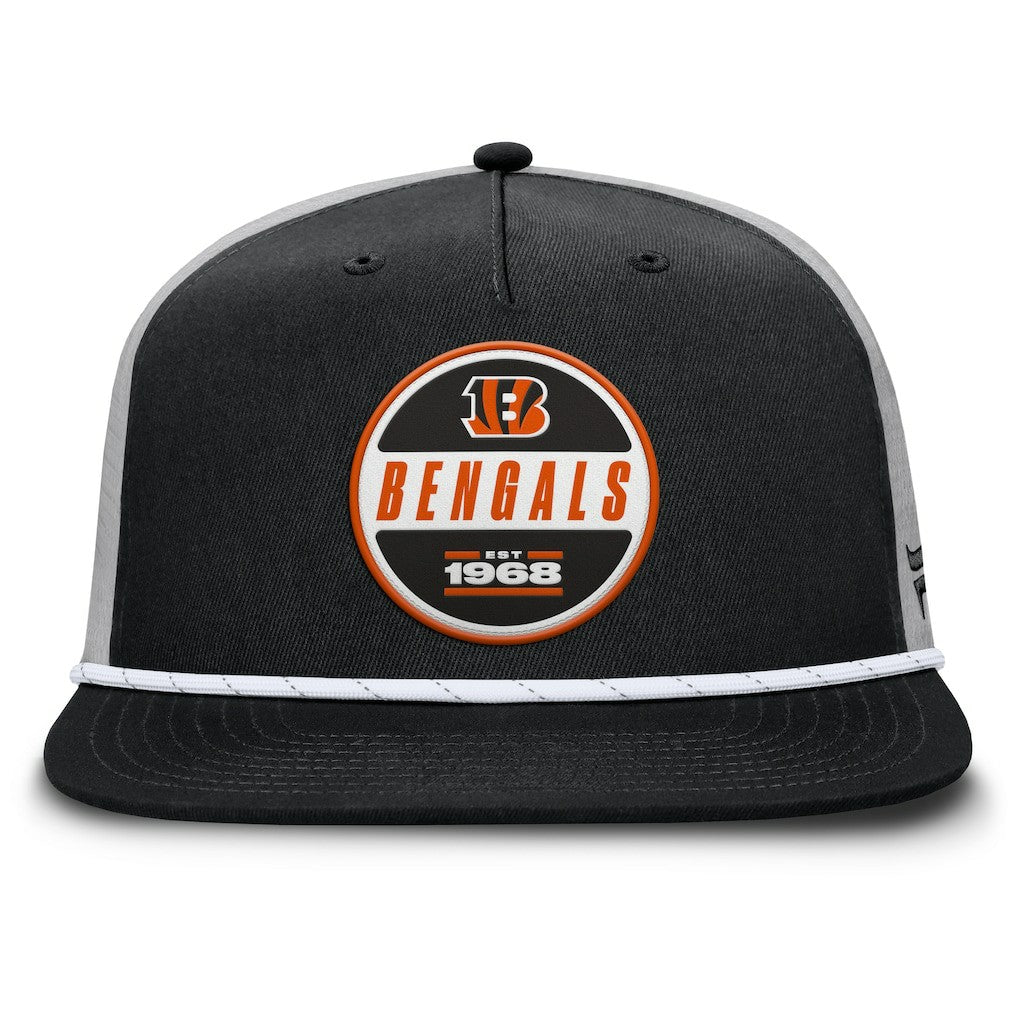 Cincinnati Bengals Edge Rush Trucker Adjustable Hat - Black/Gray - Fanatics