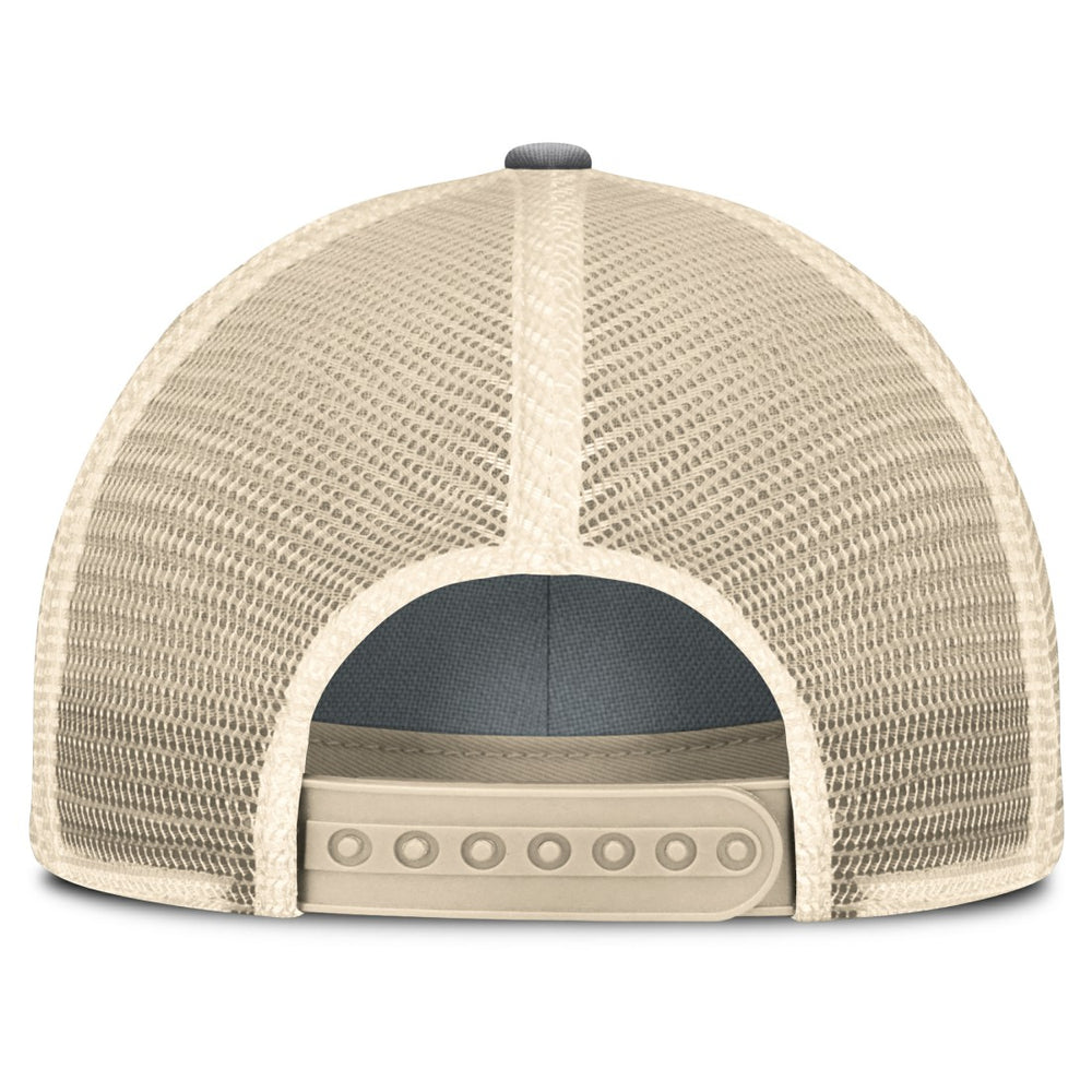 Green Bay Packers Heritage Bootleg Trucker Adjustable Hat - Gray - Fanatics
