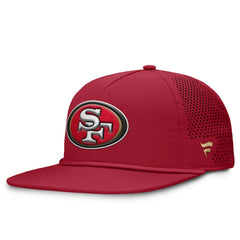 San Francisco 49ers Cryptic Trucker Adjustable Hat - Scarlet - Fanatics