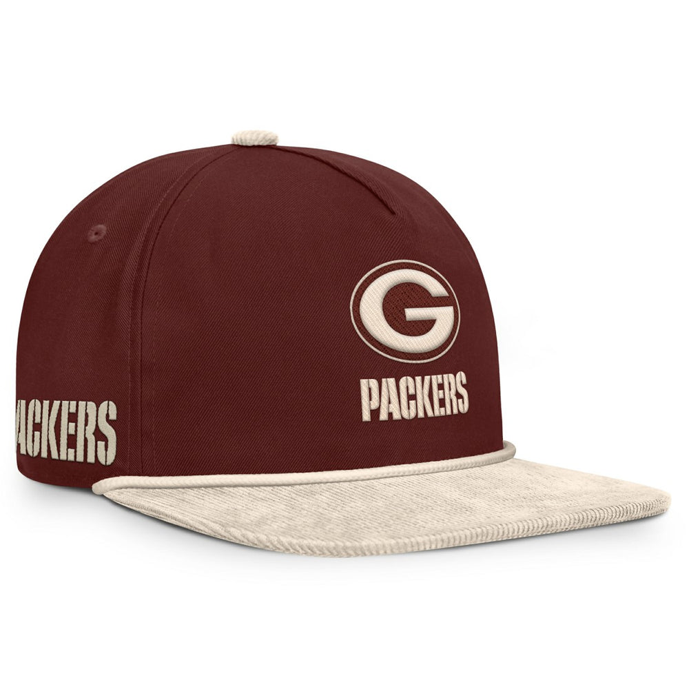 Green Bay Packers NFL Reminisce Golfer Adjustable Hat - Brown - Fanatics