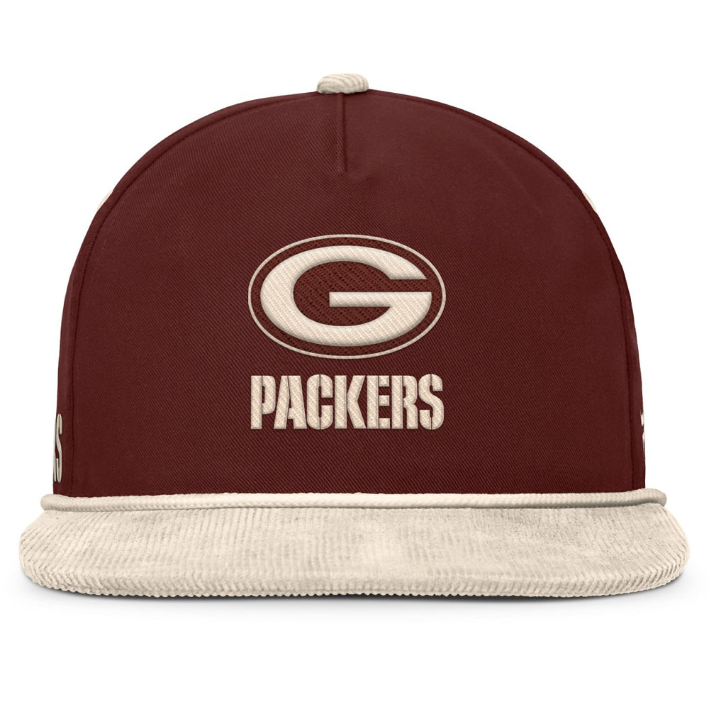 Green Bay Packers NFL Reminisce Golfer Adjustable Hat - Brown - Fanatics