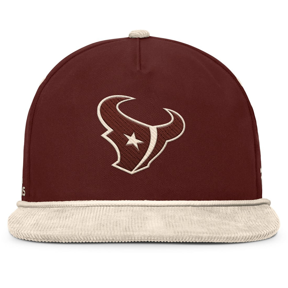 Houston Texans NFL Reminisce Golfer Adjustable Hat - Brown - Fanatics