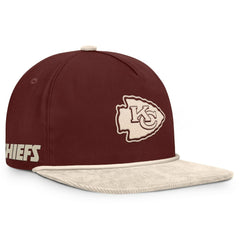 Kansas City Chiefs NFL Reminisce Golfer Adjustable Hat - Brown - Fanatics