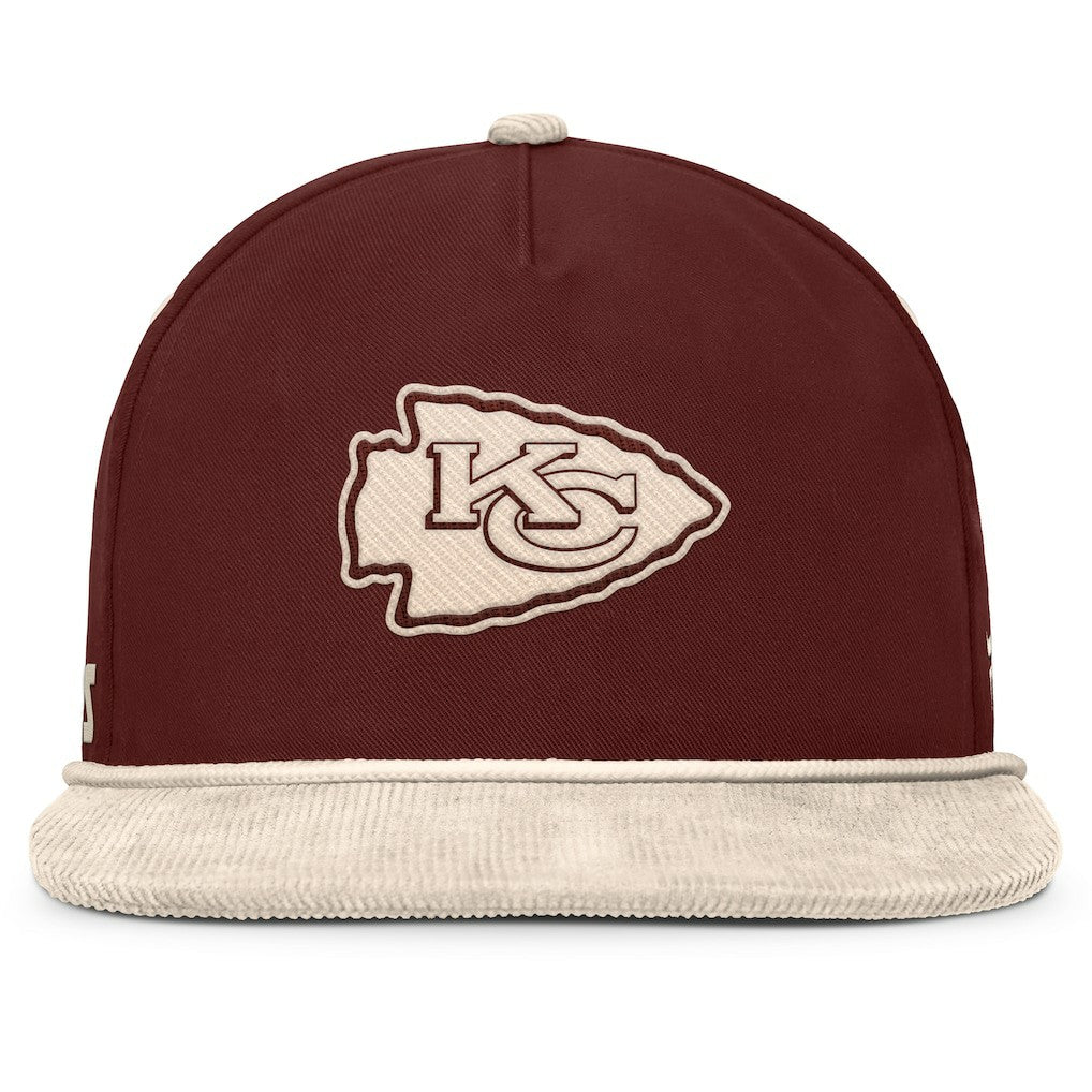 Kansas City Chiefs NFL Reminisce Golfer Adjustable Hat - Brown - Fanatics
