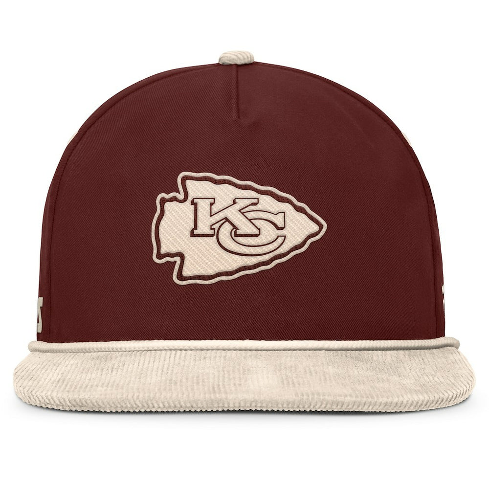 Kansas City Chiefs NFL Reminisce Golfer Adjustable Hat - Brown - Fanatics