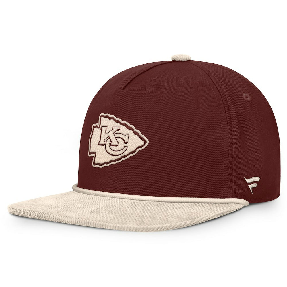 Kansas City Chiefs NFL Reminisce Golfer Adjustable Hat - Brown - Fanatics