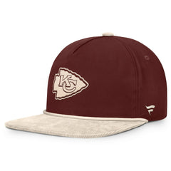 Kansas City Chiefs NFL Reminisce Golfer Adjustable Hat - Brown - Fanatics