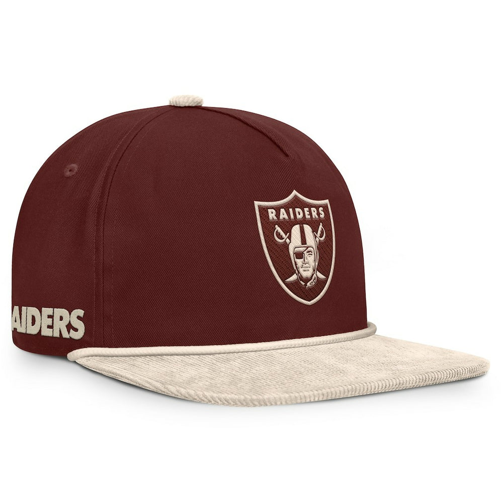 Las Vegas Raiders NFL Reminisce Golfer Adjustable Hat - Brown - Fanatics