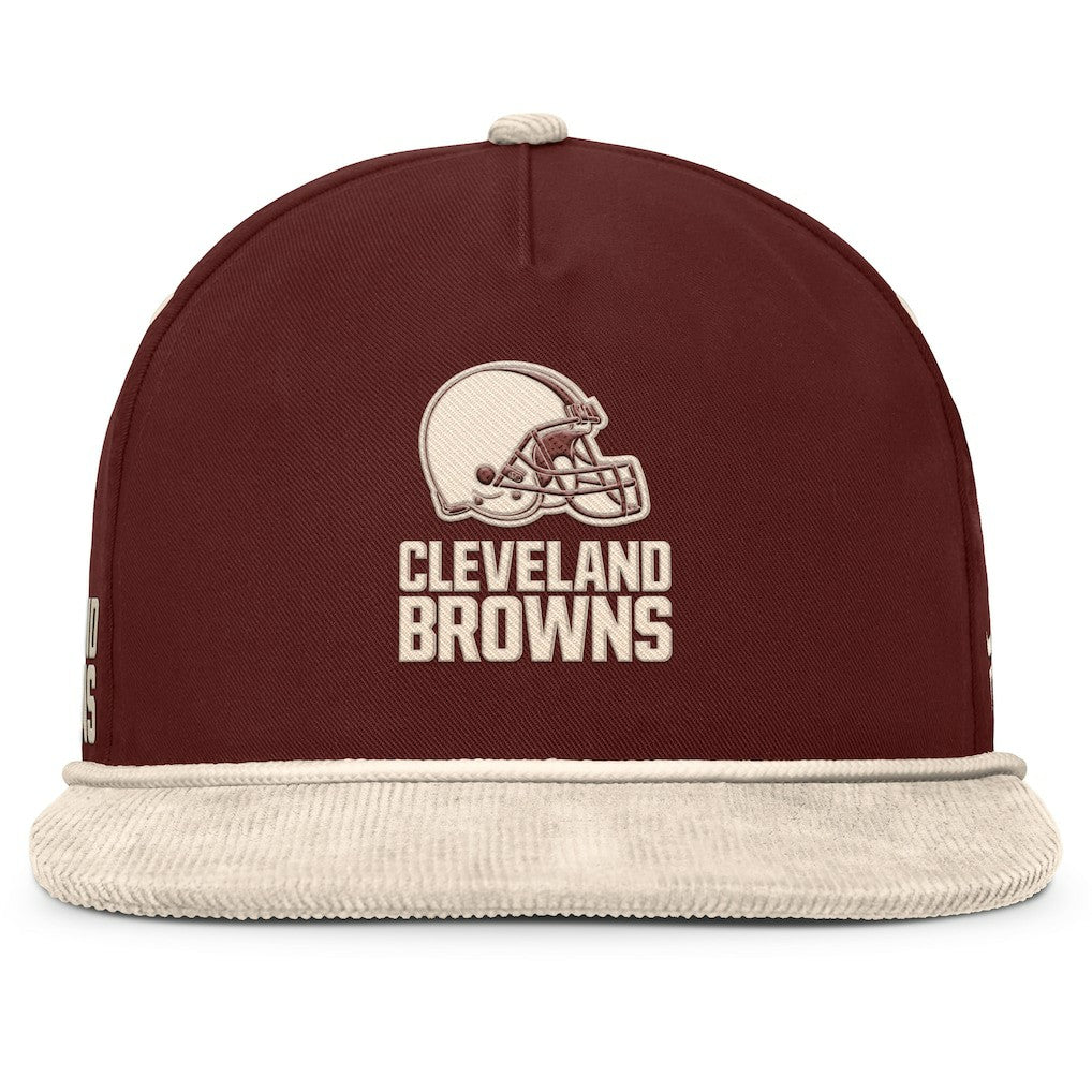 Cleveland Browns NFL Reminisce Golfer Adjustable Hat - Brown - Fanatics
