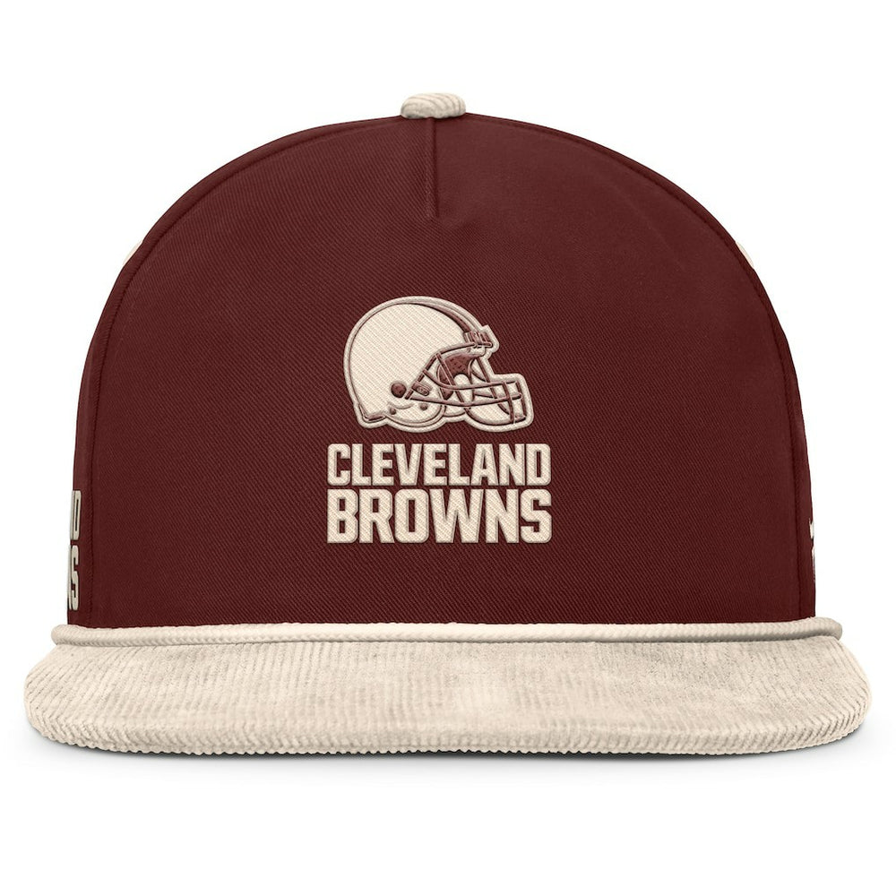 Cleveland Browns NFL Reminisce Golfer Adjustable Hat - Brown - Fanatics
