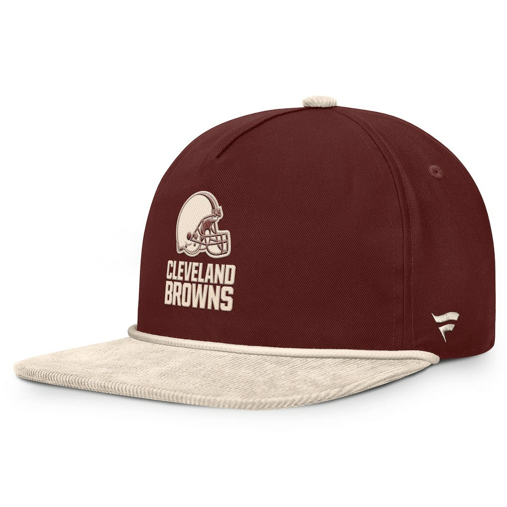 Cleveland Browns NFL Reminisce Golfer Adjustable Hat - Brown - Fanatics