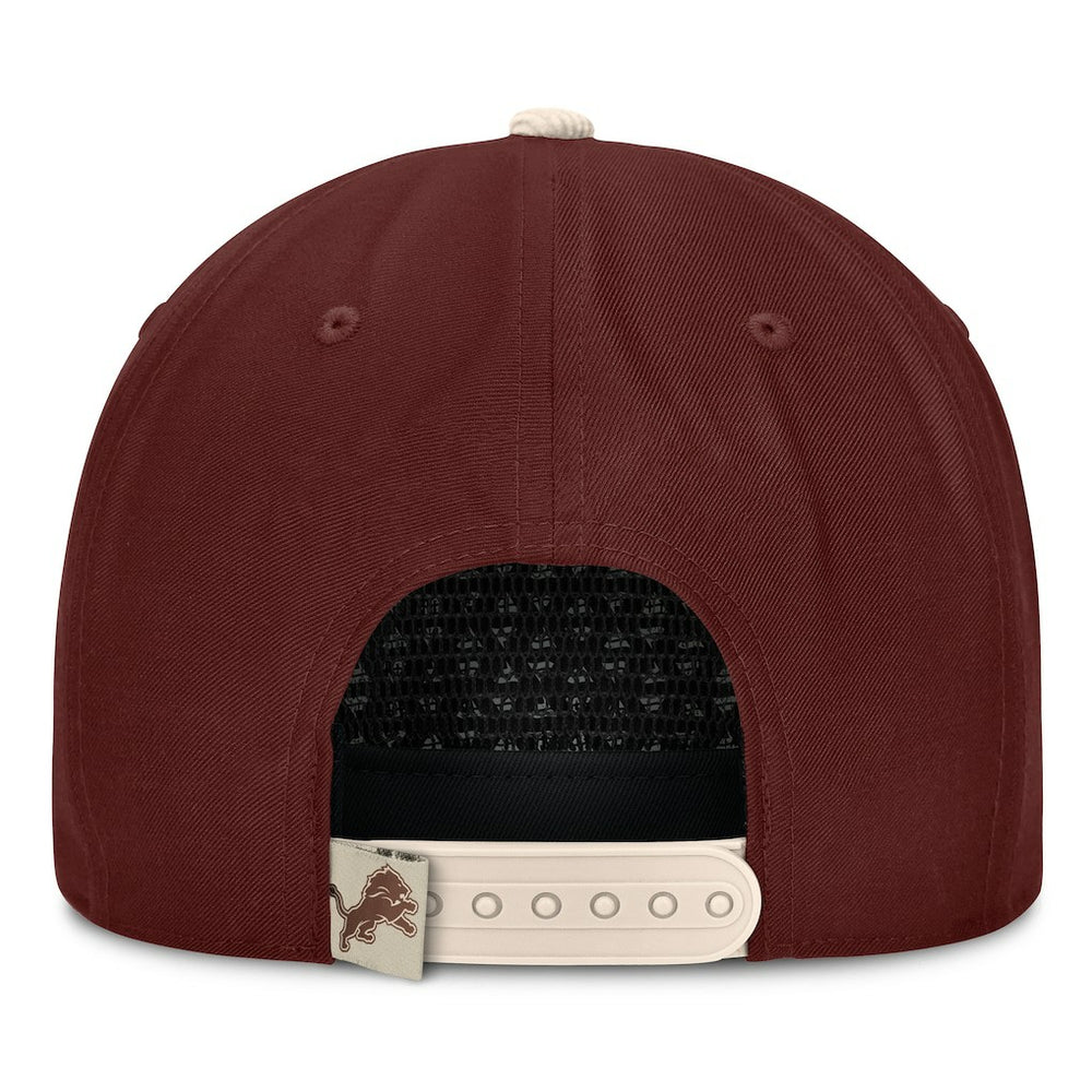 Detroit Lions Reminisce Golfer Adjustable Hat - Brown - Fanatics