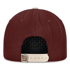 New York Giants NFL Reminisce Golfer Adjustable Hat - Brown - Fanatics