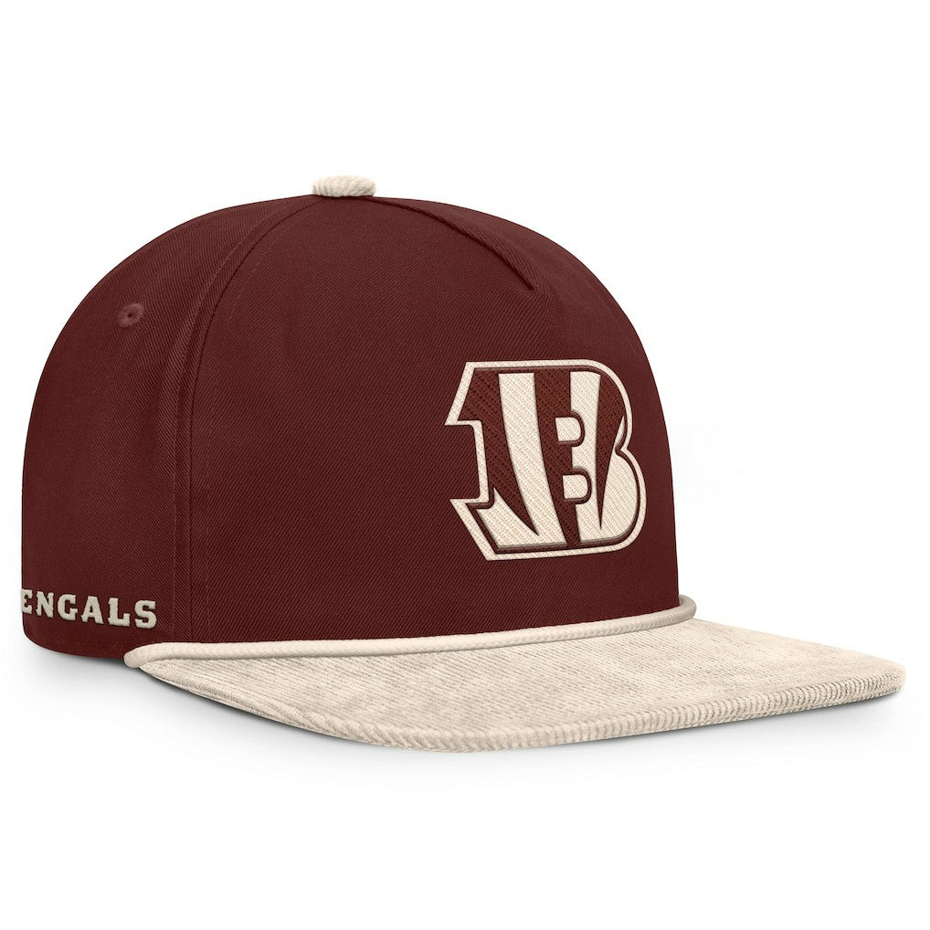 Cincinnati Bengals NFL Reminisce Golfer Adjustable Hat - Brown - Fanatics