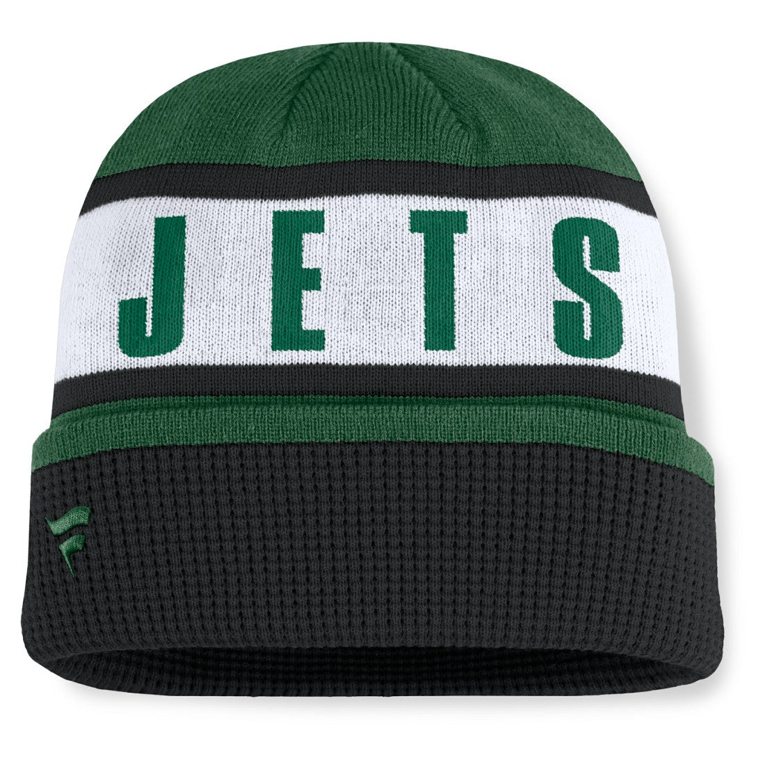 New York Jets Oskie Cuffed Knit Hat - Green/Black - Fanatics