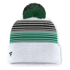 New York Jets Ghost Cuffed Knit Hat with Pom - White - Fanatics