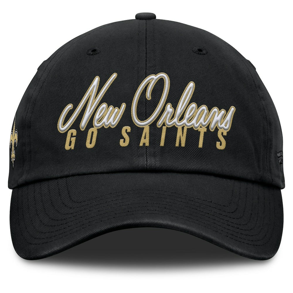 New Orleans Saints Women's Moxie Adjustable Hat - Black - Fanatics