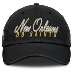 New Orleans Saints Women's Moxie Adjustable Hat - Black - Fanatics