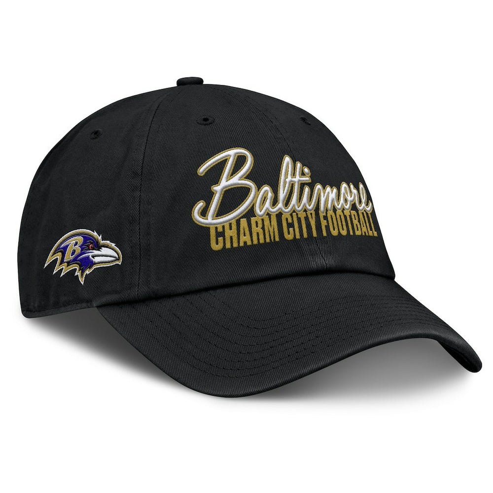 Baltimore Ravens Women's Moxie Adjustable Hat - Black - Fanatics