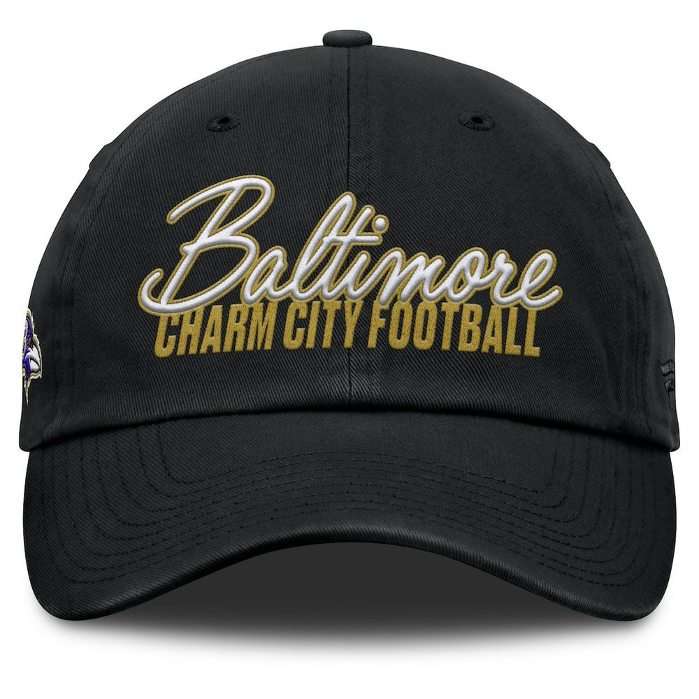 Baltimore Ravens Women's Moxie Adjustable Hat - Black - Fanatics