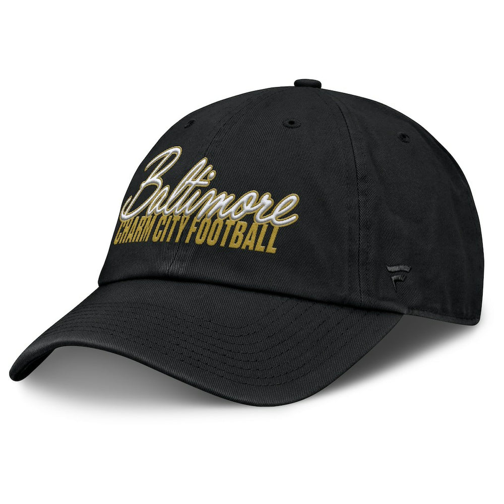 Baltimore Ravens Women's Moxie Adjustable Hat - Black - Fanatics