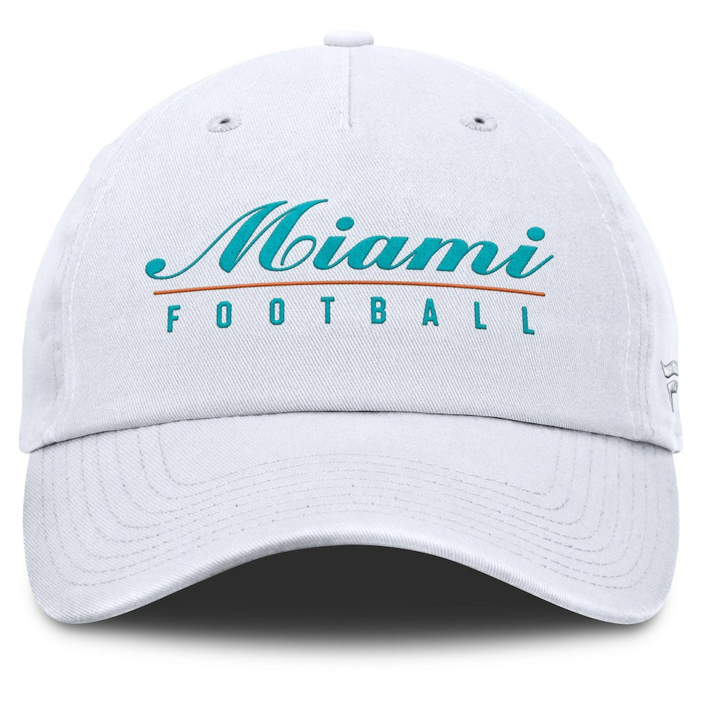 Miami Dolphins Women's Harmony Adjustable Hat - White - Fanatics