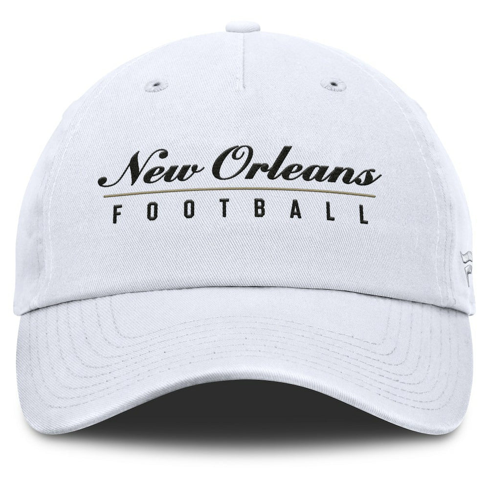 New Orleans Saints Women's Harmony Adjustable Hat - White - Fanatics