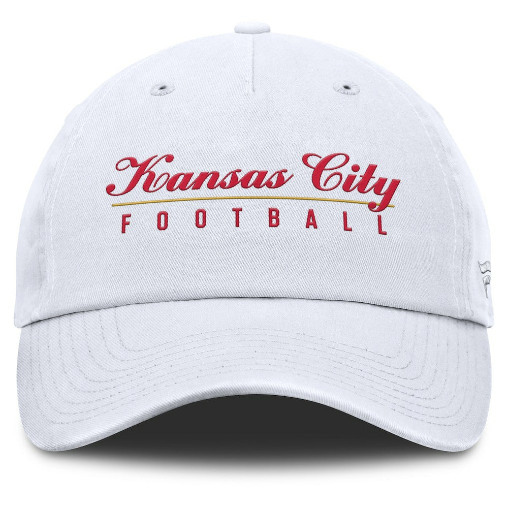 Kansas City Chiefs Women's Harmony Adjustable Hat - White - Fanatics