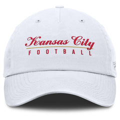 Kansas City Chiefs Women's Harmony Adjustable Hat - White - Fanatics