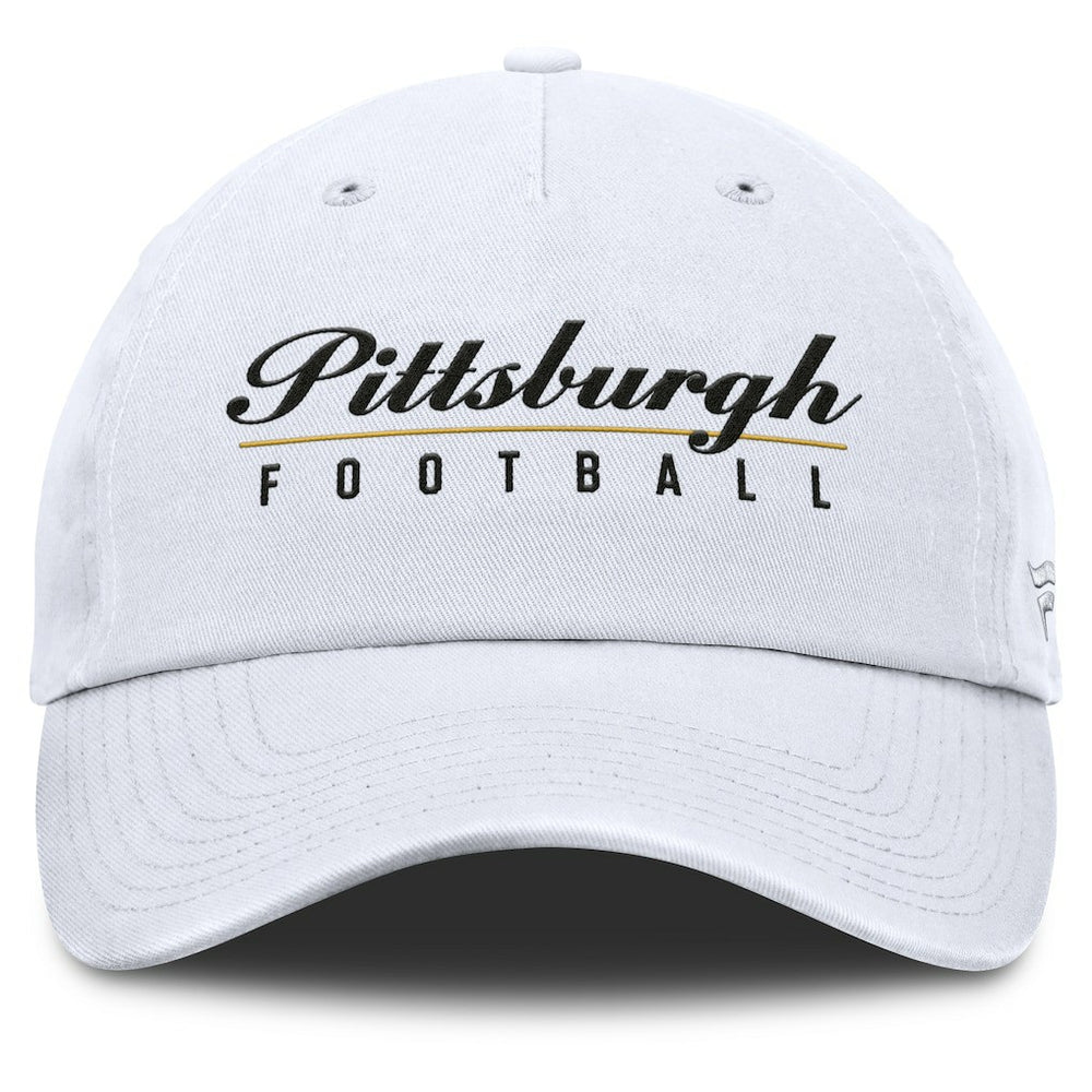 Pittsburgh Steelers Women's Harmony Adjustable Hat - White - Fanatics