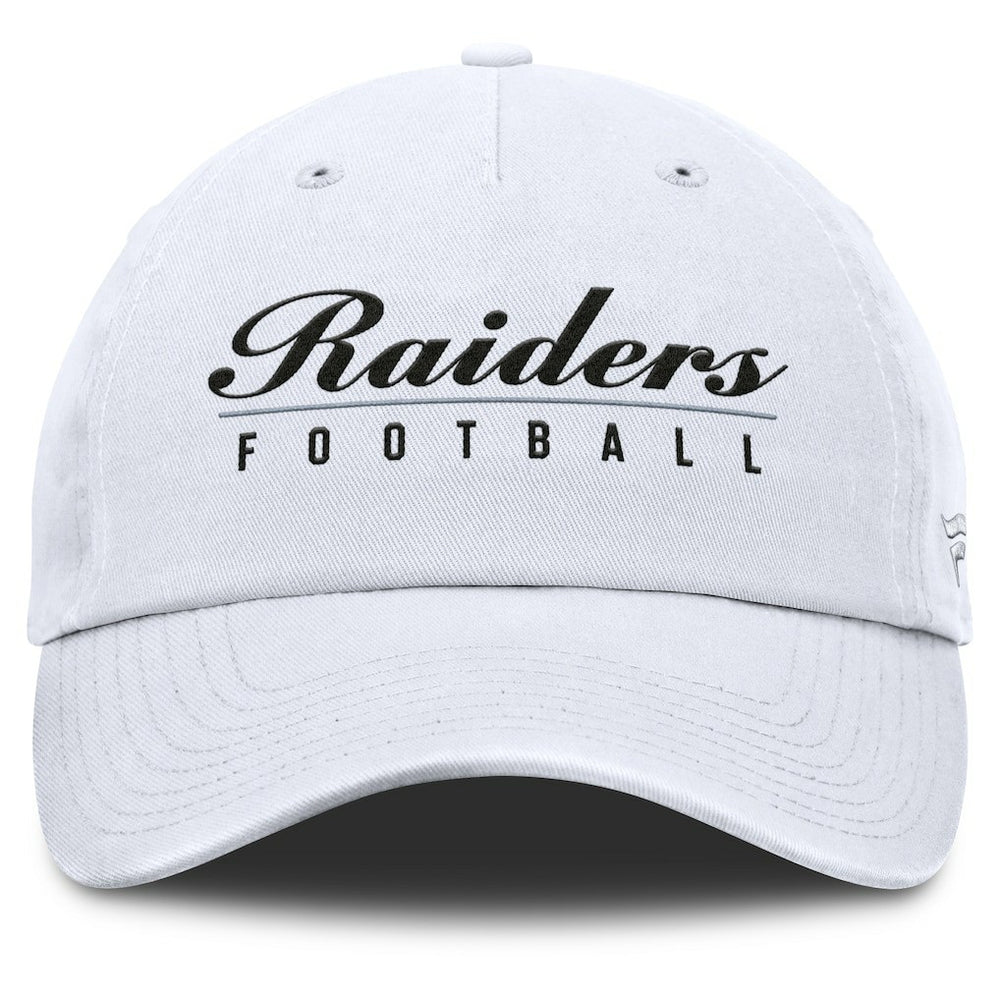 Las Vegas Raiders Women's Harmony Adjustable Hat - White - Fanatics