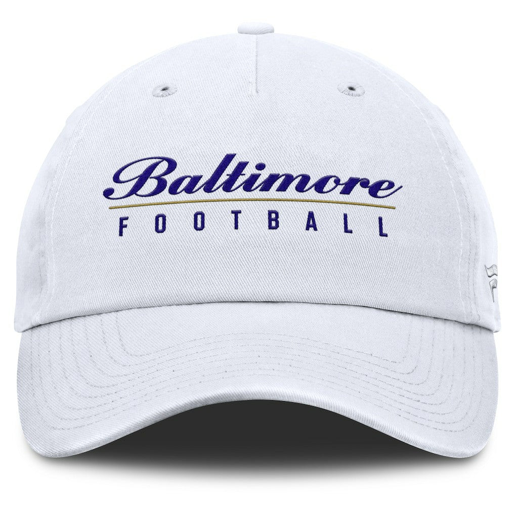 Baltimore Ravens Women's Harmony Adjustable Hat - White - Fanatics