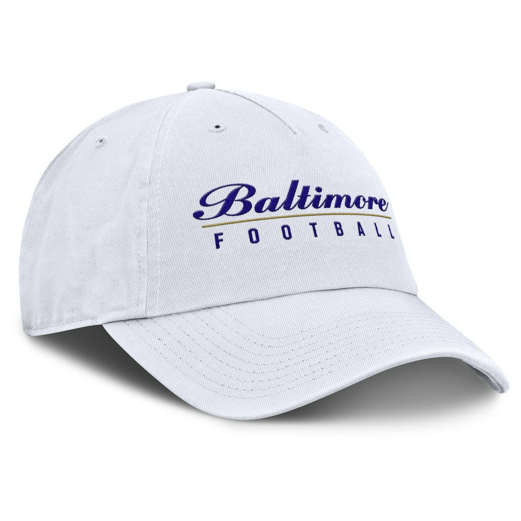 Baltimore Ravens Women's Harmony Adjustable Hat - White - Fanatics