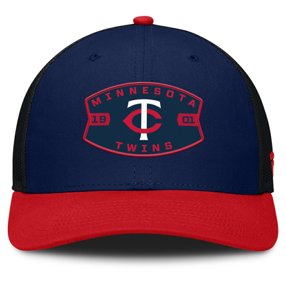 Minnesota Twins Fanatics Cutoff Adjustable Trucker Hat Discount