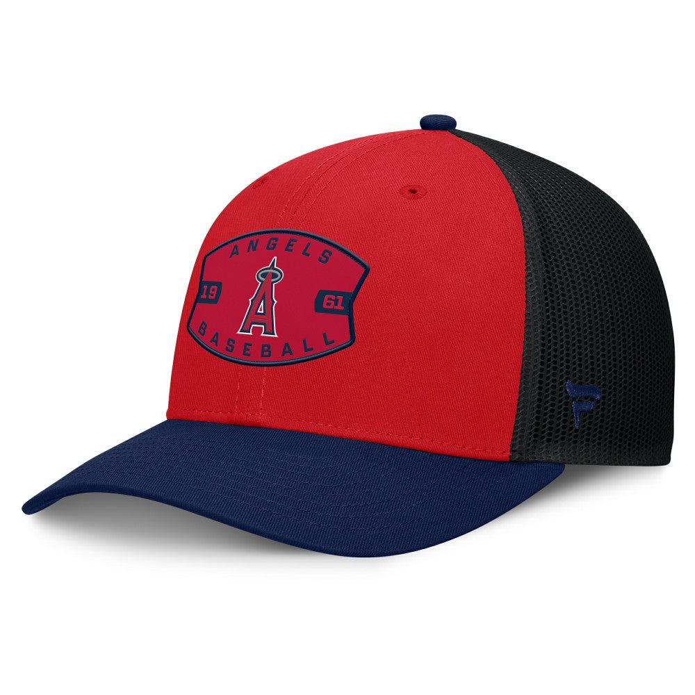 Los Angeles Angels Fanatics Cutoff Adjustable Trucker Hat Online