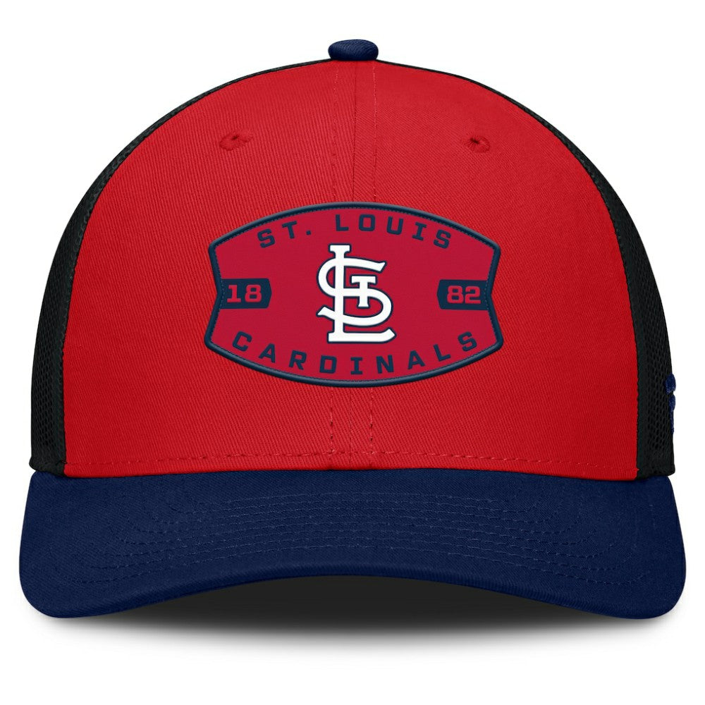 St. Louis Cardinals Fanatics Cutoff Adjustable Trucker Hat Near Me