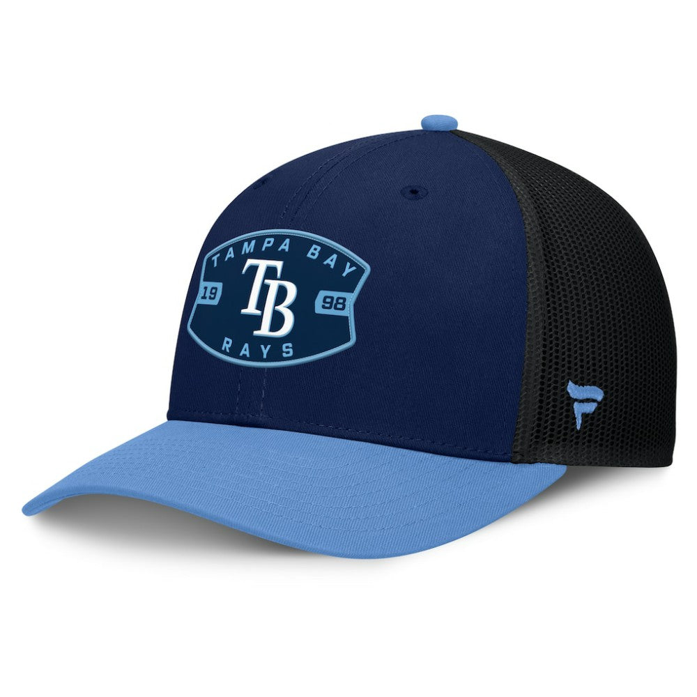 Tampa Bay Rays Fanatics Cutoff Adjustable Trucker Hat Online