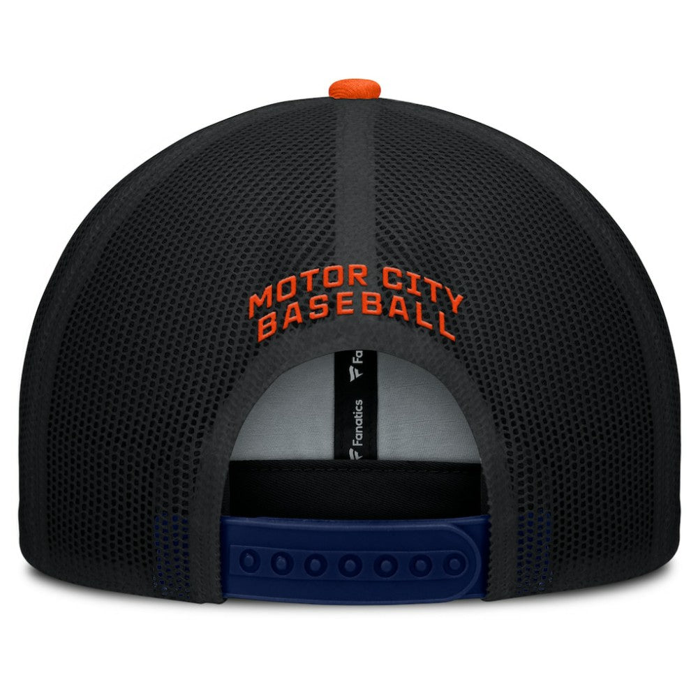 Detroit Tigers Fanatics Cutoff Adjustable Trucker Hat for sale
