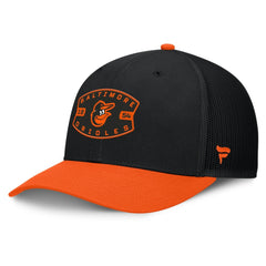 Baltimore Orioles Fanatics Cutoff Adjustable Trucker Hat for sale