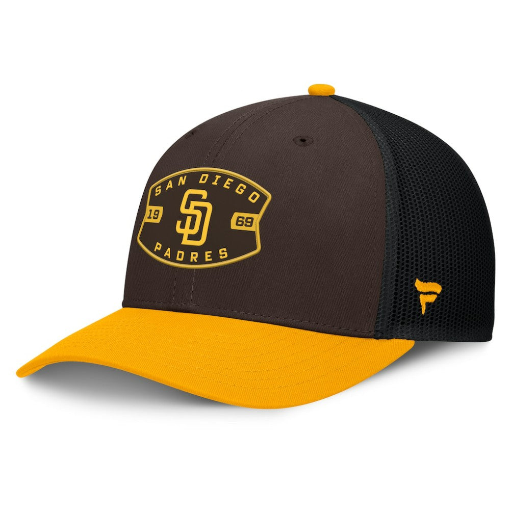 San Diego Padres Fanatics Cutoff Adjustable Trucker Hat Near Me