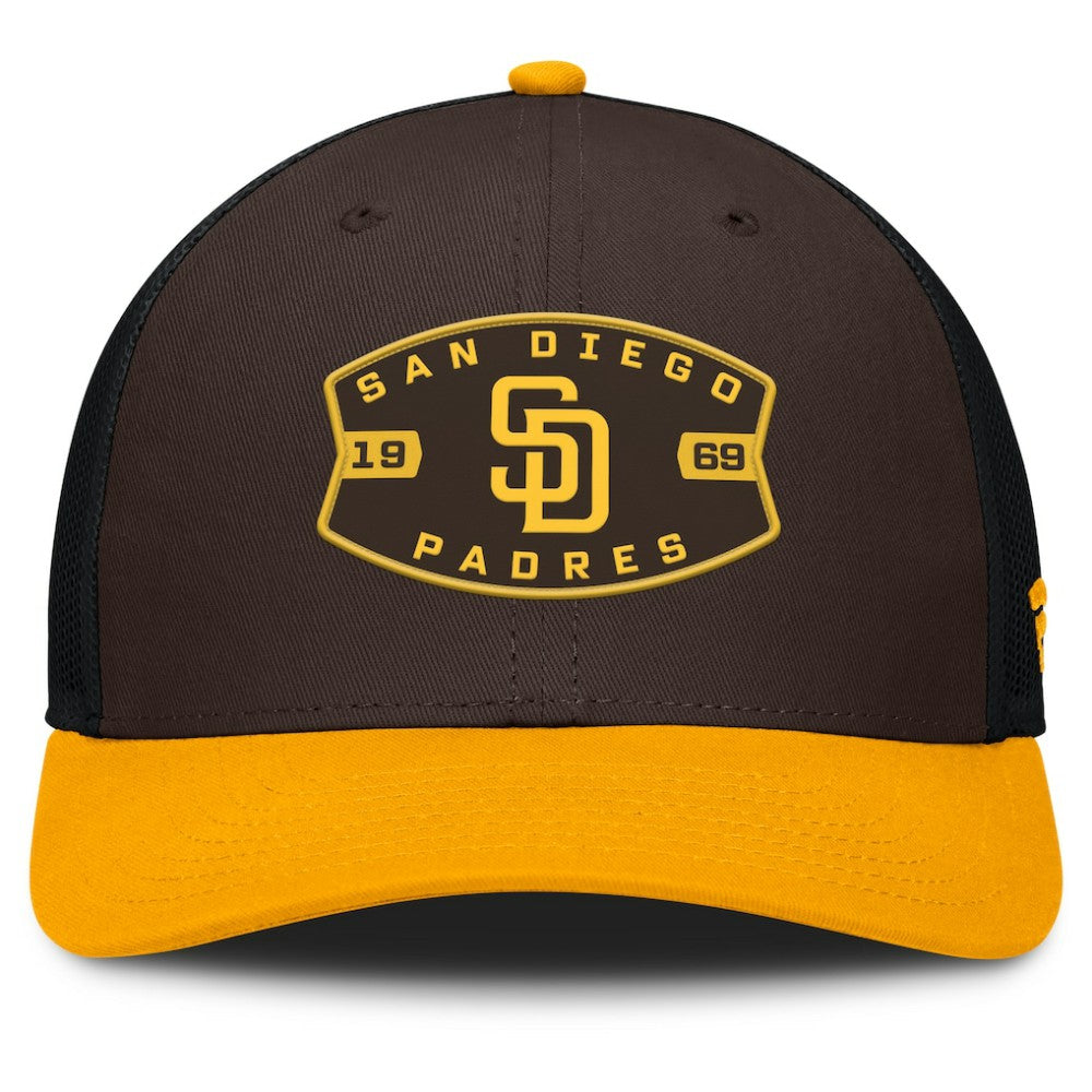 San Diego Padres Fanatics Cutoff Adjustable Trucker Hat Near Me