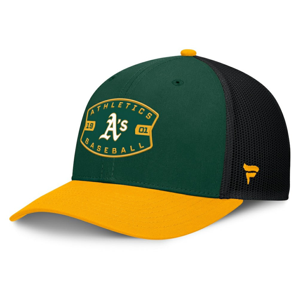 Athletics Fanatics Cutoff Adjustable Trucker Hat Discount