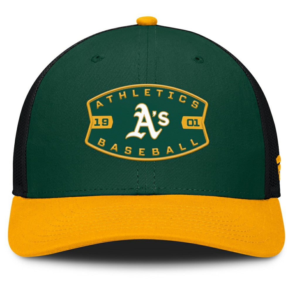 Athletics Fanatics Cutoff Adjustable Trucker Hat Discount