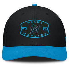 Miami Marlins Fanatics Cutoff Adjustable Trucker Hat for sale