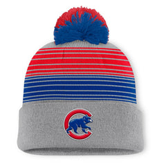 Chicago Cubs Fanatics Balk Cuffed Knit Hat with Pom Outlet