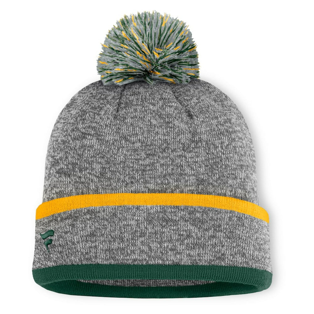 Athletics Fanatics Backstop Cuffed Knit Hat with Pom Online