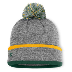 Athletics Fanatics Backstop Cuffed Knit Hat with Pom Online