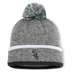 Chicago White Sox Fanatics Backstop Cuffed Knit Hat with Pom for sale